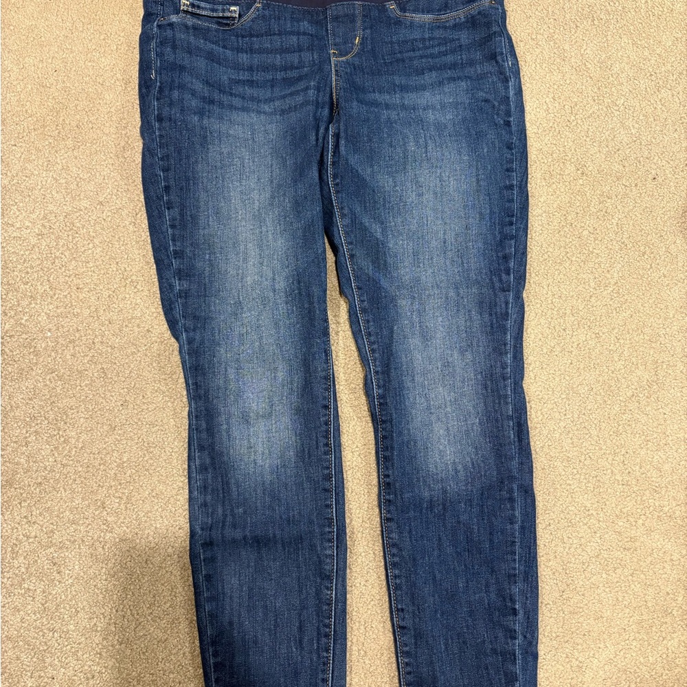 Maternity Classic Blue Denim Jeans